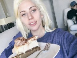 ladyxgaga:  @ladygaga:  Thank you so much EVERYONE for all the beautiful birthday wishes.  Feels  good to be alive. Grateful for everyday God lets me live to see it. @ladygaga:  I saved a piece of birthday cake my fans. You made my 20s worth it all.
