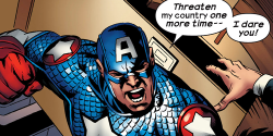 comickazee:  President Cap: America is my White House.  (Ultimate Comics: the Ultimates - 17-19)  