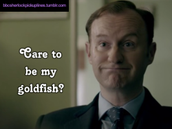 &ldquo;Care to be my goldfish?&rdquo;