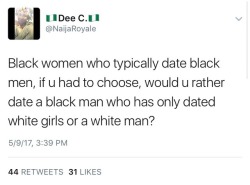 whitelivesdontmatter:  pussylipgloss:  uglysex:  i love this thread omfg  white man…….drag away  hell nah ion want no nigga that has ONLY dated white women wtf but i also dont wanna date a damn sewer rat. smh i would say white man