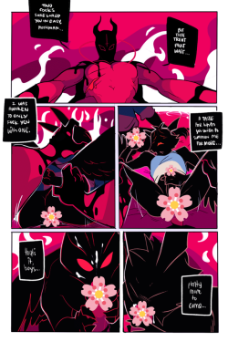 spookasm:  Fucking Finally, Mothman and Owlman return in: Midterm Demon Madness PART TWO. The boys wake up from what seems like a fever dream, only to find, THE DEMON IS BACK WITH pancakes…. Yea, what, I censored it with flowers. The uncensored version