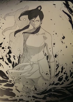 iruka-2013:  Illustration by Cheong-Il Han from the “Ancillary Art” section of The Legend of Korra: The Art of the Animated Series, Book Three: Change.   &lt;3 &lt;3 &lt;3