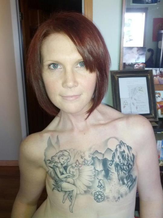 Breast cancer tattoo facebook