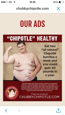 chubbizawr:  munchlaxgainer:  Thanks for the tips Chubby Chipotle! #notwhattheyhadinmind  Damn! I need to start eating at Chipotle! 