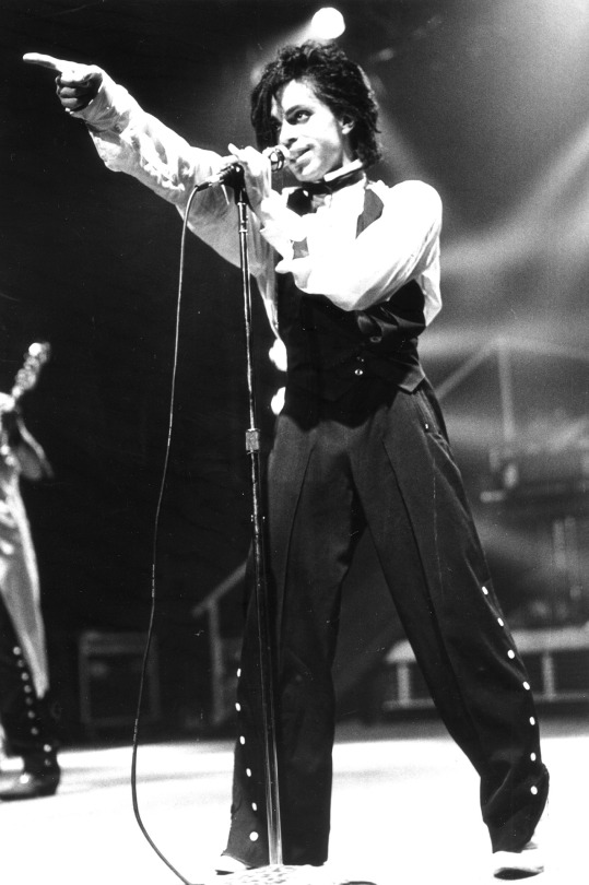 Image result for prince on tour 1981