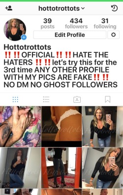 Follow my new page. Last time I’m doing this. They keep deleting  me ..this last time was for impersonating myself lol unfuckingbelievable
