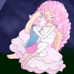 tokyo-oranges: Rose would probably be really comfy to fall asleep on tbh  My Da: fletch-draws.deviantart.com
