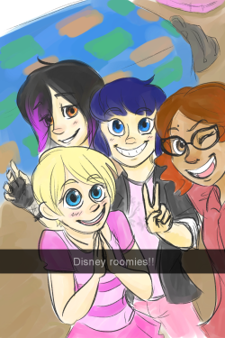 fox7xd-drawings:  *shouldbeasleeprightnow* more WDW au &lt;3 Marinette and the class at the resort! Magic band shenanigans and more :D I’m happy so many people enjoyed the first part, I’ll definitely be adding more to this (EPCOT will be first since