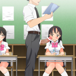 kayohymnsazhiry:  destituteorange:  My teacher makes it very clear that I’m his favourite in the class. I also don’t try to hide the fact that he’s my favourite teacher!  The teacher can have her, give ME the girl on the side. She looks horny. :P