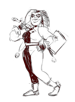 bumbleshark: like if you would kiss harley quinn reblog if you would break an arm for her 