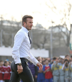 David Beckham&rsquo;s ass.