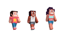 fuckyeahzircons: faelapis:   ALL steven universe minecraft character skins, from the “steven universe” mashup pack - available today on most platforms. (x)   cool there’s zircon 