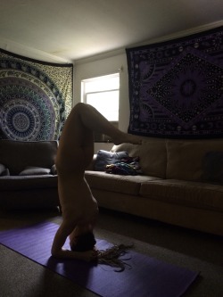 letthegroundhealyou:  If you’re offended by my nakedness go away :)  Inspired by @naked-yogi