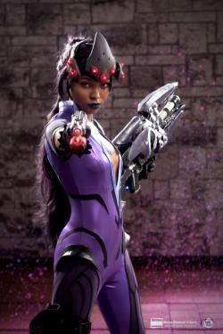 cosplayblog:  Submission Weekend! Widowmaker from Overwatch Cosplayer/Submitter: JasminePhotographer: Bryan Humphrey: Mad Scientist with a Camera 