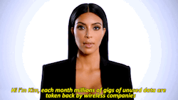 lsxcrowned:  apup-deactivated20171002:  Kim Kardashian West has an important message for everyone about unused data. Stop letting your carrier take back those unused megs &amp; gigs at the end of each month. You’re missing out on so many amazing things.