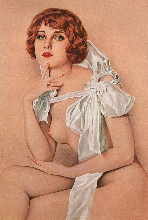 Vintage Vargas Pin Up Girls Nude Sex Picture Club