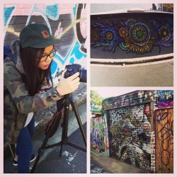 Filming the rest of my major!! #graffiti #art #photography #pretty #ghetto #haha