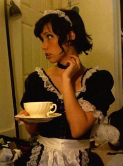 softsoulagain:  dewgirls:  Madame insisted on the french maid outfit.She had hired a boy with soft facial lines as a houseboy and then gradually shifted his appearance to the femme side.    would you like a job ?…