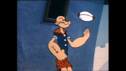 Popeye from the episode Play it Again, Popeye.