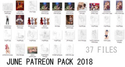 Each month you will get one of these sexy art packs for only ũ per month!!! Only at my Patreon~ ^w^https://www.patreon.com/DearEditor