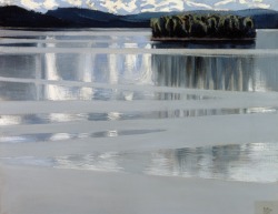 Lake Keitele, Finland, 1905, Akseli Gallen-Kallela (1865-1931), Lahti Art Museum