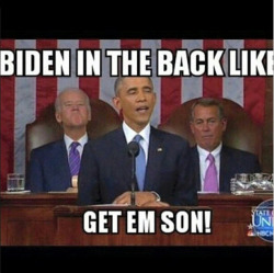 gettingplowed:  youwish-youcould:  popculturequeen:  The Funniest President Obama #SOTU Memes  Lmaoooo  …LMAO! 