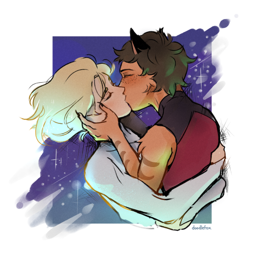 doodlefox2:  their kiss literally saved the universe lol