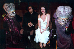 frickyeah1990s:  Tim Burton at the “Mars Attacks&quot; premiere in Paris