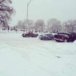 Snow day? Yea okay still have to work. #emt #ambulancesuck  #4x4iwish #snowday