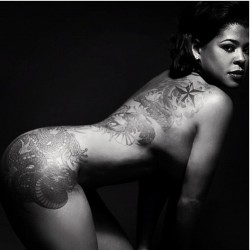 ctmgalwayslucky:  Chrissy from LHH look so sexy with these tattoos. #chrissylampkin #MrsJones #LHHNY #tattooart #tattoos 