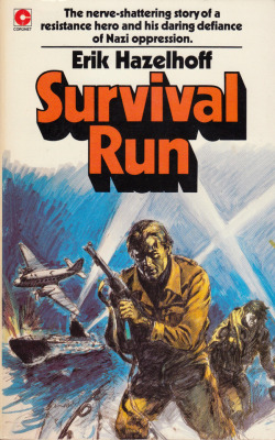 Survival Run, by Erik Hazeloff (Coronet, 1978). Made into the film Soldier of Orange (1977), directed by Paul Verhoeven.From a charity shop in Nottingham.
