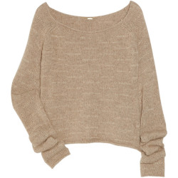 1992kids:  The Row Chilvers cashmere and mohair-blend sweater   ❤ liked on Polyvore (see more boat neck tops)