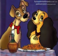 fuckyeahtlokfanarts:  Lady Asami and Mako, the tramp - The Legend of Korra &copy; Nickelondeon and The Lady and The Tramp &copy; Disney crossover. Art &copy; me. My contribution to TLoK/Disney Madness Week and for the Valentine’s Day too. I don’t