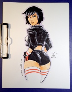 callmepo:  Personal marker piece - Gogo Tomago. Going to need more flesh tones, mine are all drying up. &gt;.&lt; 