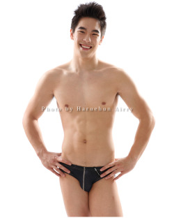 asianboy-collection:  More Pics - - - “NONG EARN” - - -  in Black STUD. Photo by Haruehun Airry 
