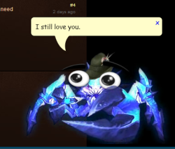 I LOVE YOU TOO CRABBY NEVER LEAVE REBLOG IF YOU SUPPORT EQUAL CRAB LOVE THIS TROLL SAYS &lsquo;YA, MON!&ldquo;
