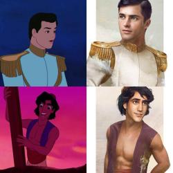 thecommonchick:  Jirka Väätäinen did us all a favor and drew real life illustrations of Disney princes, I’m crying so hard help me 