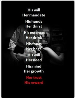 alphadaddydom:  As some of you know I give this advice often….the last part in red is my favorite…..it is my reward when you give yourself to me.   ~Daddy