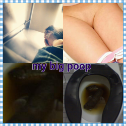 jwpoop:  lynnkittycat:  Pooping my big poop  That poop is gigantic, how often do you poop and how long did it take to push it out? 