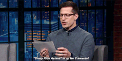 beyoncescock:  buckydameron:   Andy Samberg Shares His Rejected Golden Globes Jokes.  I love him so much