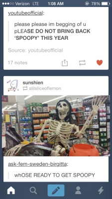 unmutekurloz:  bookshurtsogood:  lcitty-lcat:  culturallyrelevanturl:  yeux-de-fleurs:  well that doesn’t seem to be working.  literally spoopy is the best thing that has ever happened to tumblr so . shut ya mouth with that negativity  It’s AUGUST