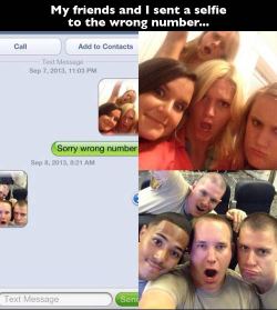 beckyblackbooks:  this-is-nucking-futs-bitch:  I think you sent a selfie to a group of marines.  Perfect response, right down to imitating poses and expressions. :-D 
