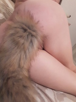 shojos-world: Mew..  Did I already show you guys my new tail? I’m planning on buying a new, more realistic one anywhere soon. 
