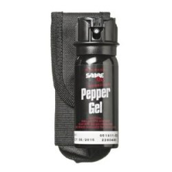 I just ordered Sabre Red Pepper Gel off of  Ebay for 12 bucks. It shoots out up to 18 feet. It&rsquo;s a gel so not only will it stick to the piece of shit but it&rsquo;s a lot harder to get on your own body and wind won&rsquo;t affect it as much. They