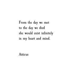 atticuspoetry:  ‘Heart&amp;Mind’ @Atticuspoetry #Atticuspoetry #atticus #poetry #heart #mind #infinitely