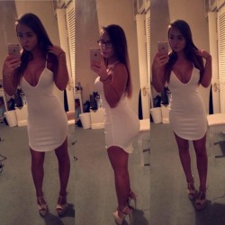 real-asian-hotties:  White dress