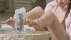 feetplease:  Petite teen with some fancy footwork. Taissia Shanti via 21FootArt watch the HD trailer 