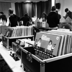prescribedvinyl:  Vending #vinyl at the WMUA record show. Come down and enjoy the analog…