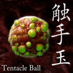 Chocolate is back to fulfill your sci fi needs! New tentacle of Tentacles Hole. SSS Material Optimized for Poser 9/PP12 or higher. Check the link for more images, info and related products!  Tentacle Ball  http://renderoti.ca/Tentacle-Ball