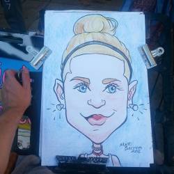 Doing caricatures at Dairy Delight!  #art #drawing #artstix #caricatures #caricature #caricaturist #icecream #malden #artistsoninstagram #artistsontumblr  (at Dairy Delight Ice Cream)